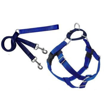  Freedom No-Pull Harness and Leash - Royal Blue / Small 5/8" 