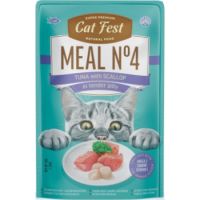 Cat Fest Meal No 4 Cat Food in Jelly-Tuna With Scallop 50g