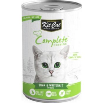  Kit Cat Complete Cuisine Tuna And Whitebait In Broth 150g 