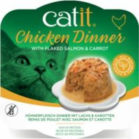 Catit Cat Wet Food  Chicken Dinner  Salmon & Carrot 80 G