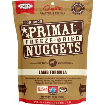  Primal Canine Lamb Freeze-Dried Formula- 5.5oz 