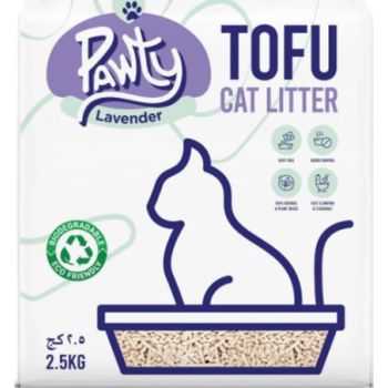  Pawty Tofu - Cat litter 6L lavender 