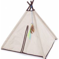 SmartyKat® Kitty Camp™ TeePee Cat Toys