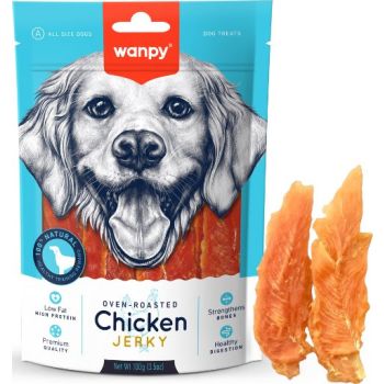  Wanpy Dog Treats  Chicken Jerky 100g 