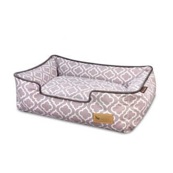  P.L.A.Y. Pet Lifestyle and You Eco-friendly Lounge Bed for Dogs, Removable and Washable Covers and Inserts Medium 