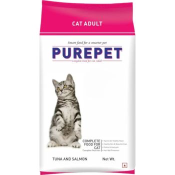  Purepet Tuna & Salmon Adult Cat Food 3kg 