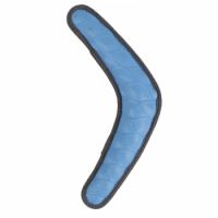 Rubber Toy Boomerang Blue