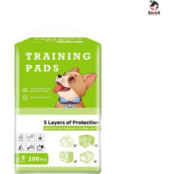  Saas Training Pads 33x45 CM (S 100 Pcs) 