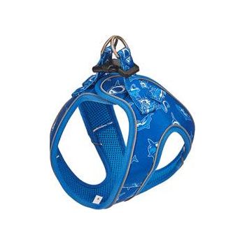  Feedog Blue Shark Designer Harness for Dogs   Medium  40-45cm 