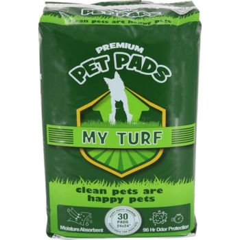 MyTurf Disposable Pee Pads (Medium & Large) 60x60 30c 