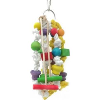  HANGING TOY FOR BIG PARROTS 10&quot; 