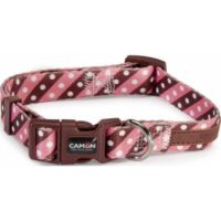 Camon Adjust.Collar-Twill Dot Pink- (15X300~400Mm)