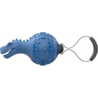 Gigwi Dog Toys Dinoball T-Rex ‘Push To Mute Dark Blue