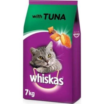  Whiskas Adult Tuna Dry Cat  Food - 7KG 