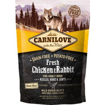 Carnilove Fresh Chicken & Rabbit For Adult Dogs 1.5kg 