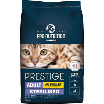  Prestige Cat Dry Food Adult Sterilised Chicken 2kg 