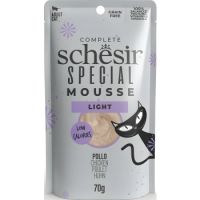 Schesir SPECIAL Cat Light Chicken in mousse Pouch 80g