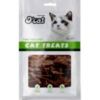 O CAT TREATS TUNA MINI STRIP SNACK 50g