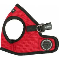 PUPPIA SOFT VEST HARNESS RED MEDIUM
