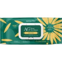 NurturePro AG+ Silver Pet Wet Wipes Aloe Vera  100 Sheets
