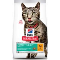 Hills Science Plan Perfect Weight Adult Cat Food With Chicken (7kg)