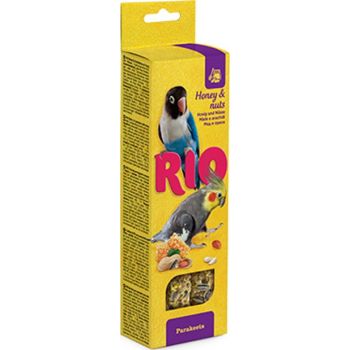  RIO Sticks for Parakeets with honey and nuts 2x75g 