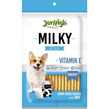  Jerhigh All Life Stages Dog Treats, MilkY Stix 100G 