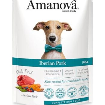  Amanova Grain Free Adult Dog Iberian Pork 100g 