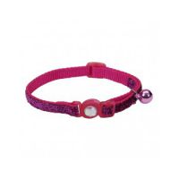 Coastal 3/8" Safe Cat Jewel Buckle Collar Pink