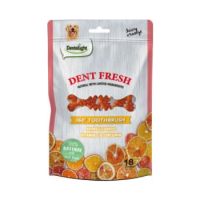 Dentalight 3" Dent Fresh 360° Toothbrush Juicy Orange×18pcs 150g