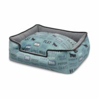 Dog’s Life Light Blue Lounge Bed Large