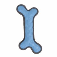 Rubber Toy Bone Blue