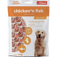 LES FILOUS CHICKEN'N'FISH 100G