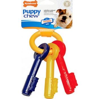  Nylabone Dog Chewing  Puppy Teething Keys (Medium 