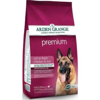  Arden Grange Premium Rich in Fresh Chicken & Rice Dry Dog Food 12kg 