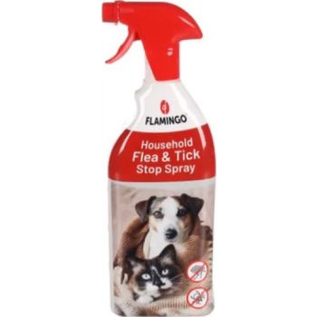  Flamingo Household Flea & Tick Stop Spray 800ml 