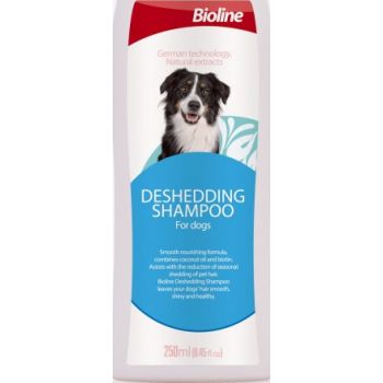 Bioline Deshedding Shampoo For Dogs 250ml 