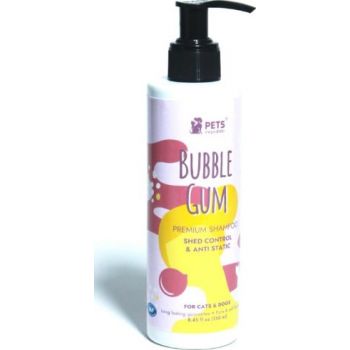  Pets Republic Premium Shampoo For Cats And Dogs Bubble Gum 250ml 