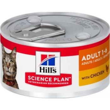  Science Plan Adult Cat Chicken – Can 82g 