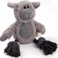 Lambswool  Cuddle Knot Dog Toys Sheep