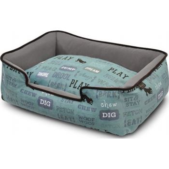  P.L.A.Y. Lounge Bed -  Dog's Life - Light Blue -  Small Size 