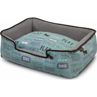 P.L.A.Y. Lounge Bed -  Dog's Life - Light Blue -  Small Size