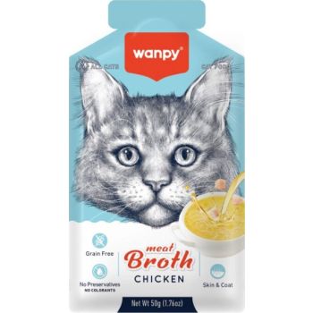  Wanpy Meat Broth Chicken for Cats (50gm) 