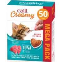 CATIT CREAMY TREATS MEGA PACK TUNA, 50 TUBES/BOX