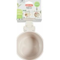 NEO RODENT CAGE PLASTIC FEEDER - BEIGE 500ML