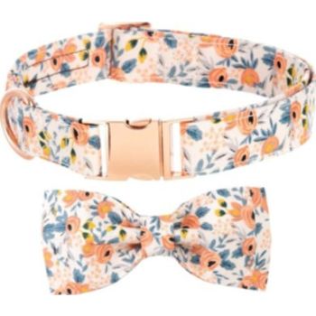  Saas Pet Collar With Bowknot Large 