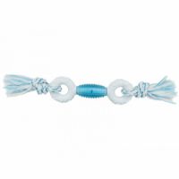 Double Nylon Dumbbell with TPR Core & Dental Rope Ends