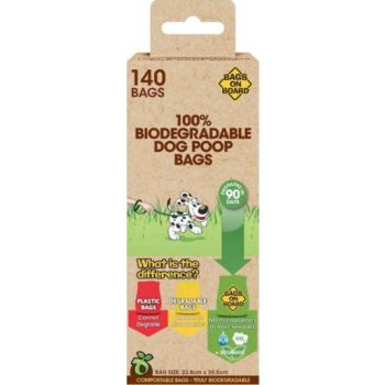  100% Biodegradable Dog Poop Bags 
