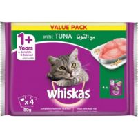 Whiskas Tuna Wet Cat Food - TUNA/4X80G