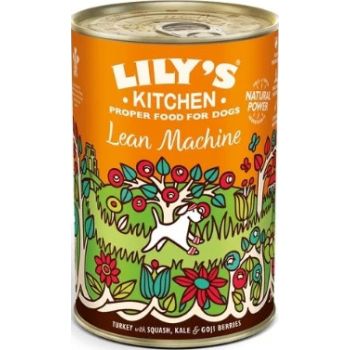  Lily's Kitchen Lean Machine Wet Dog Food Turkey/400G 